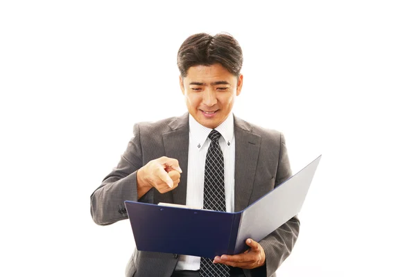 Portrait of an Asian businessman — Stock Photo, Image