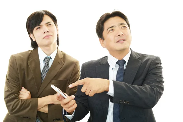 Unhappy businessman — Stock Photo, Image