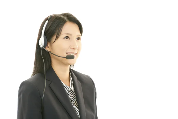 Asian female office worker — Stock Photo, Image