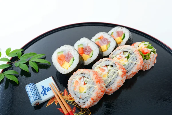 Japanese cuisine Sushi — Stock Photo, Image