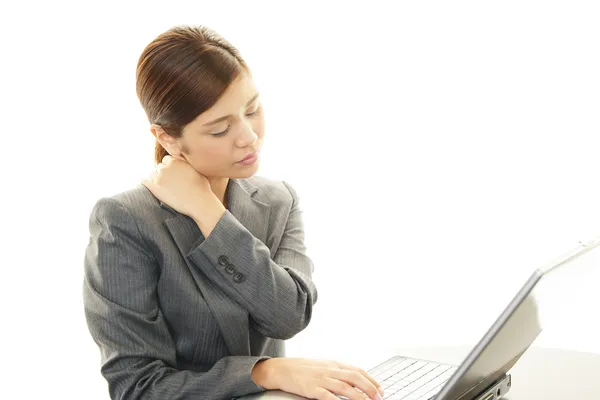 Mujer de negocios cansada —  Fotos de Stock