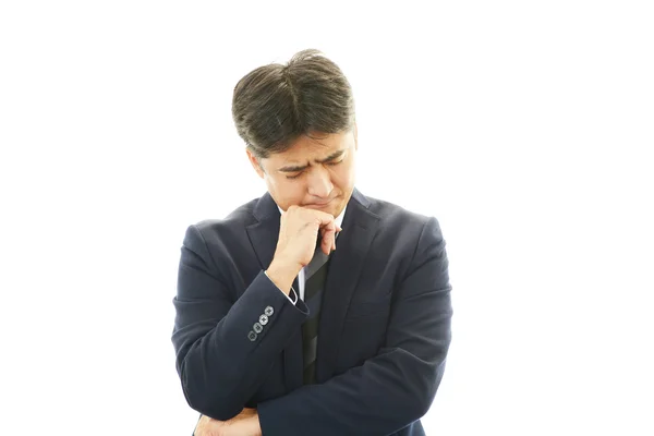 Stressed businessman — Stock Photo, Image