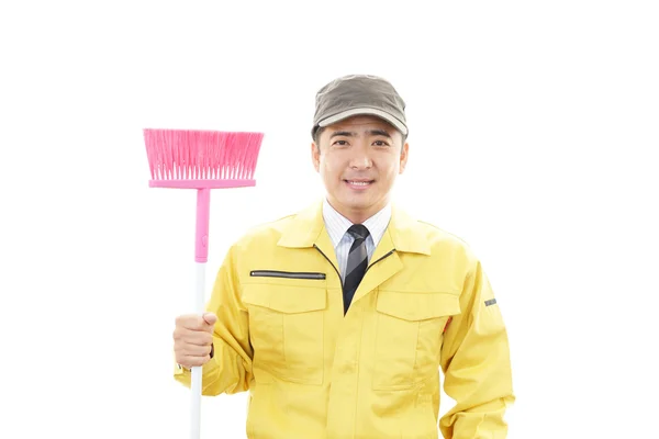 Janitor. — Fotografia de Stock