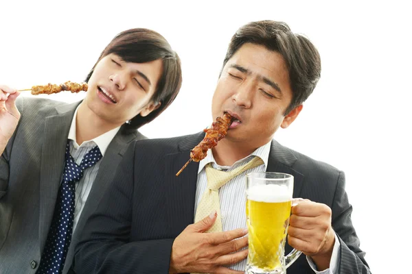 Drunk businessman — Stock Photo, Image