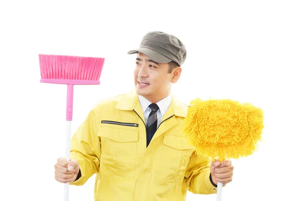 Usługi sprzątania czyszczenia — Zdjęcie stockowe