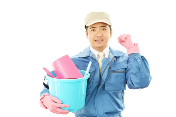 Janitorial cleaning service — Stock Photo, Image