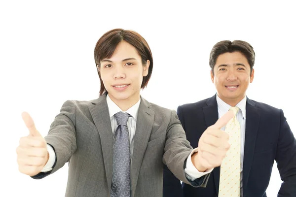 Sonriente asiático hombre de negocios — Foto de Stock