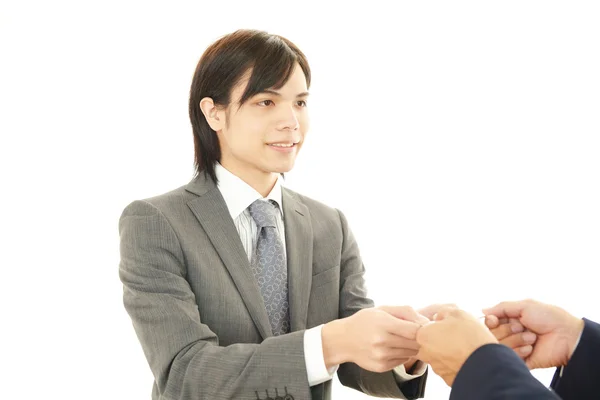 Sonriente asiático hombre de negocios —  Fotos de Stock