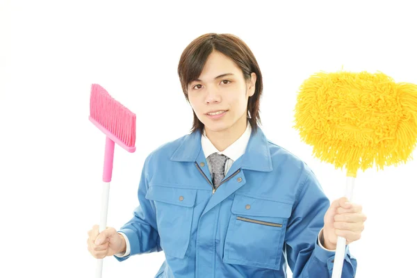 Janitorial cleaning service — Stock Photo, Image