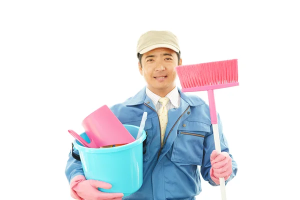 Janitorial cleaning service — Stock Photo, Image