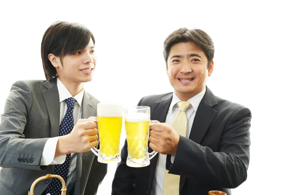 Dricka affärsman — Stockfoto