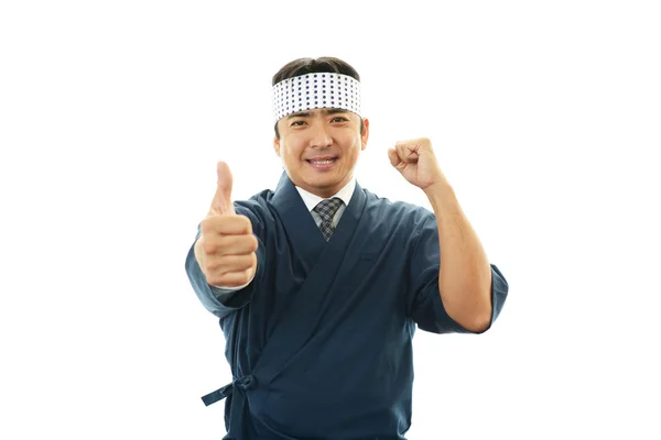 Sushi chef — Stock Photo, Image