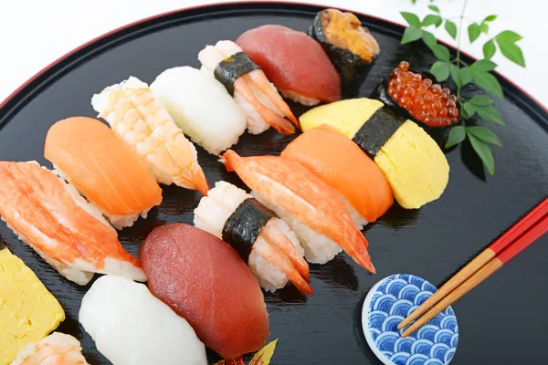 Cucina giapponese Sushi — Foto Stock