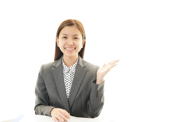 Una mujer de negocios asiática — Foto de Stock