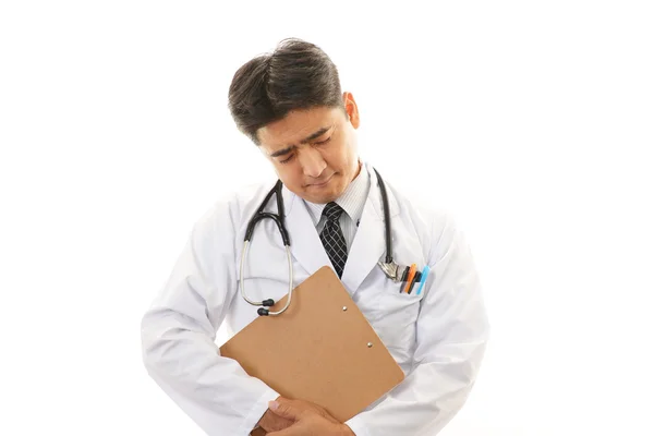 Tired doctor — Stock Photo, Image