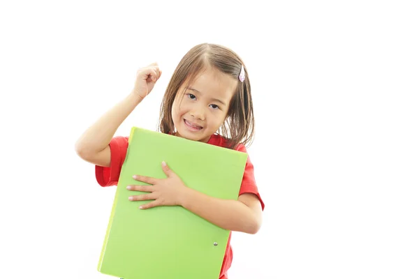 Sonriendo chica asiática — Foto de Stock