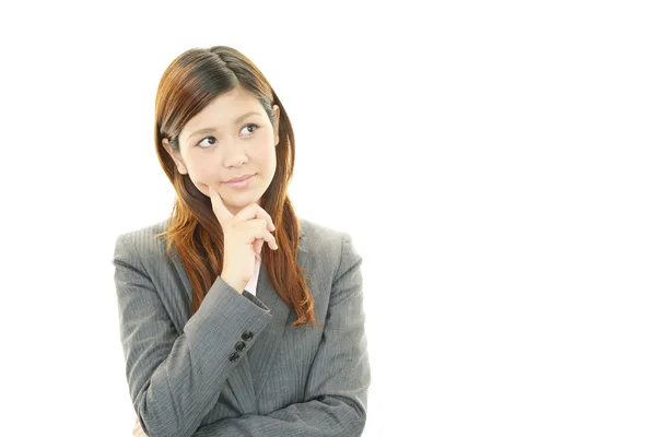 Portrait of a young business woman — Stock Photo, Image