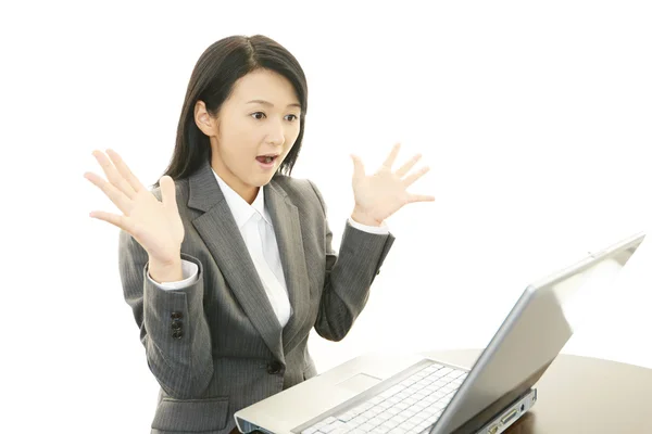 Portrait of a young business woman — Stock Photo, Image