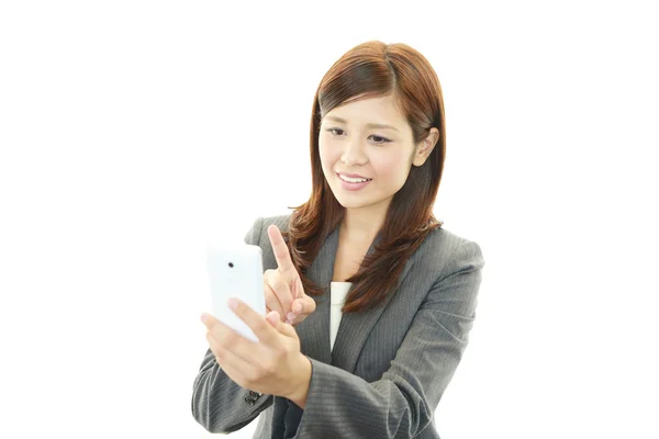 Portrait of a young business woman — Stock Photo, Image