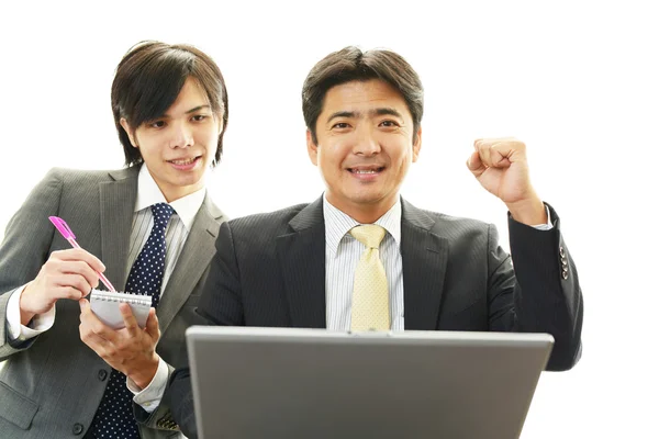 Joyful men — Stock Photo, Image