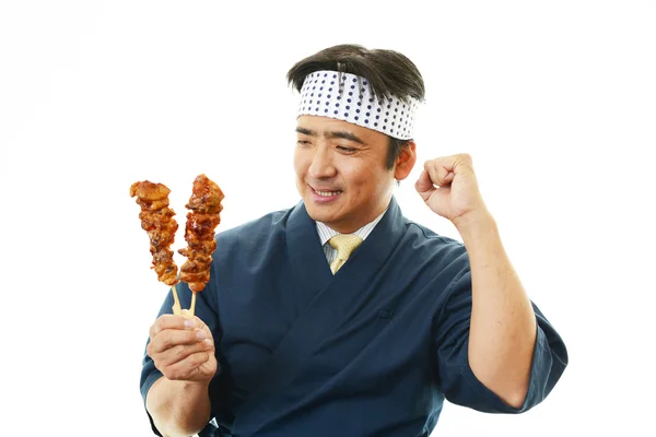 Japanse chef-kok — Stockfoto