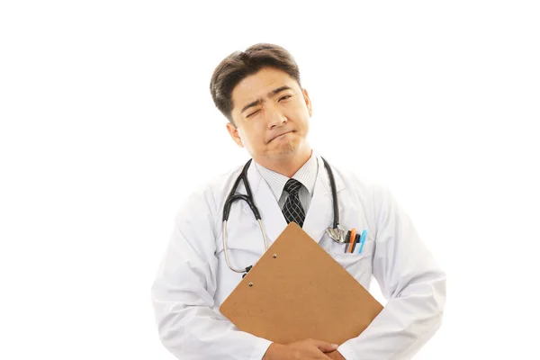 Worried doctor — Stock Photo, Image