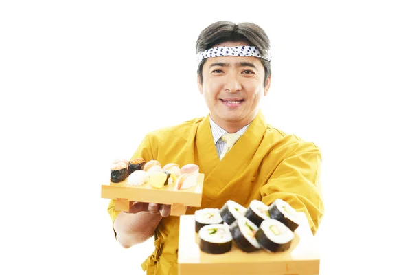 Portrait of an Asian cook — Stock Photo, Image