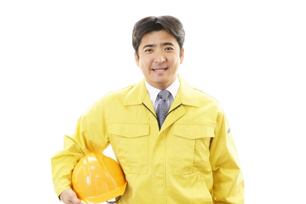 Smiling Worker — Stock Photo, Image