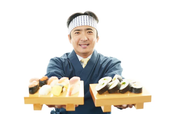 Portrait of an Asian cook — Stock Photo, Image