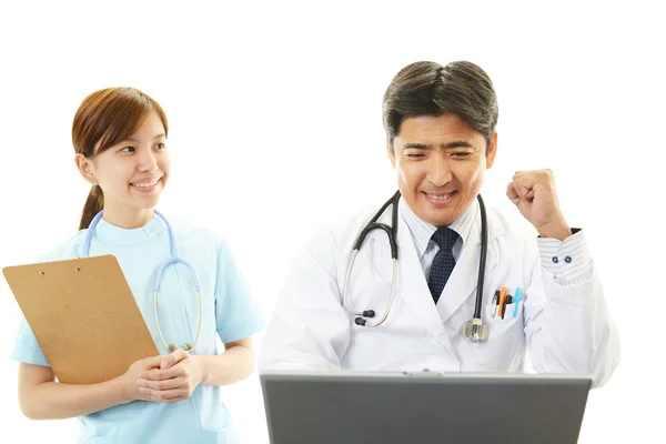 Personale medico che lavora — Foto Stock