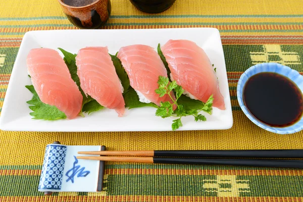 Japansk mat sushi — Stockfoto