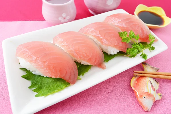 Cocina japonesa Sushi — Foto de Stock