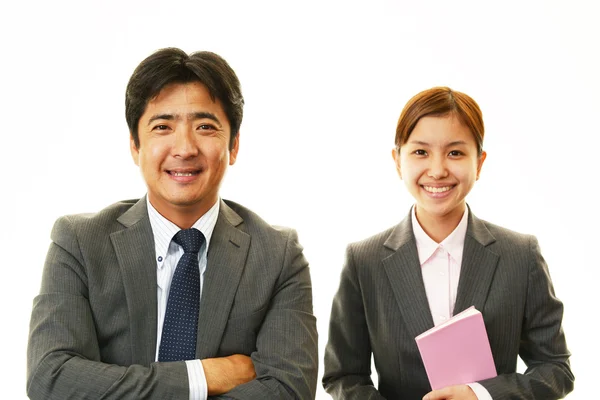 Trabajadores de oficina asiáticos — Foto de Stock