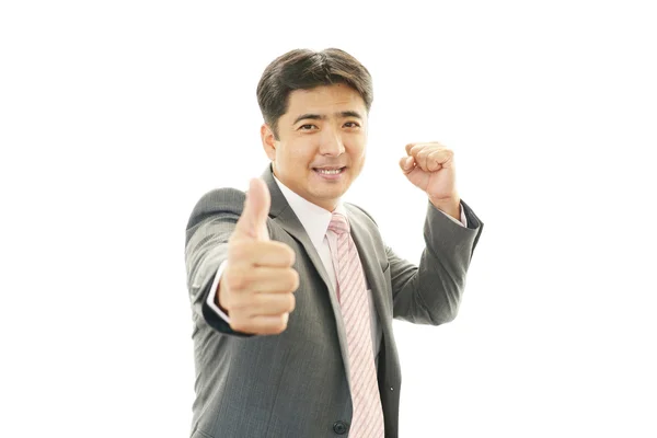 Happy business man — Stock Photo, Image