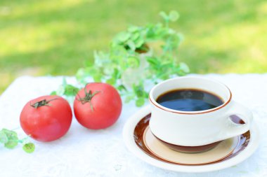 kahve, domates ve Bahçe Bitkileri