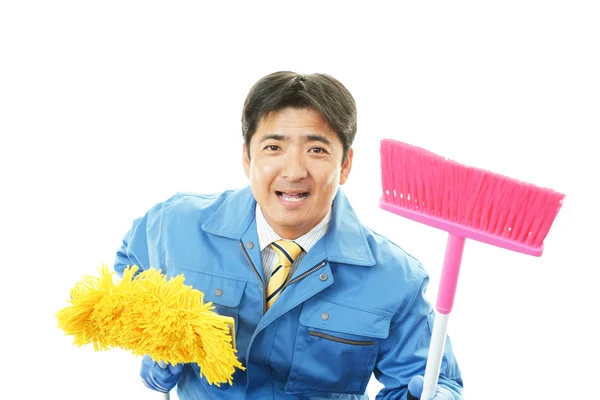 Servizio di pulizia Janitorial — Foto Stock