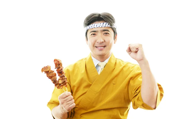 Japanischer Koch — Stockfoto