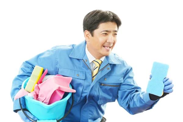 Janitorial cleaning service — Stock Photo, Image