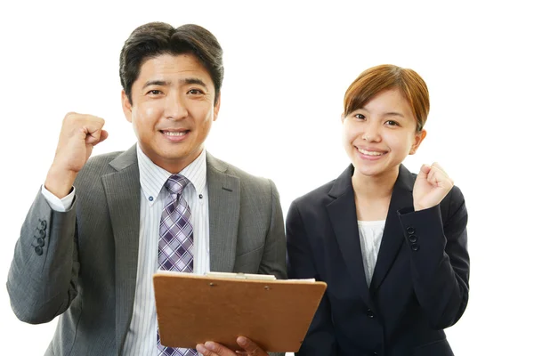 Asiatische Büroangestellte — Stockfoto