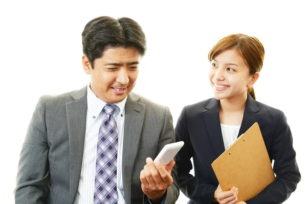 Asian office workers — Stock Photo, Image