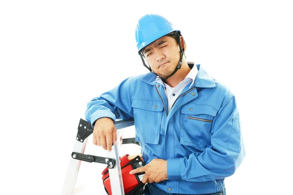 Smiling Worker — Stock Photo, Image