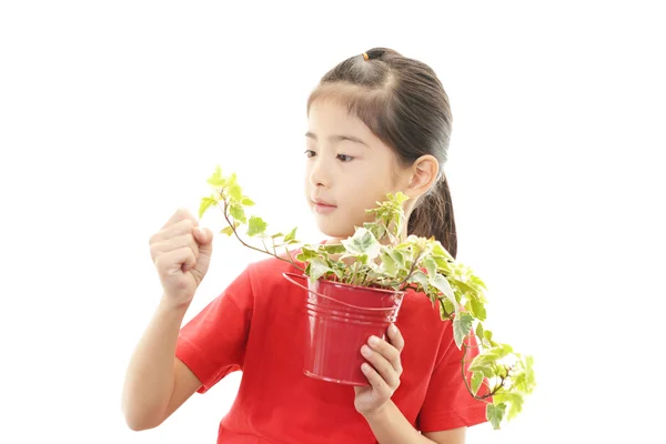 Sorrindo menina asiática — Fotografia de Stock