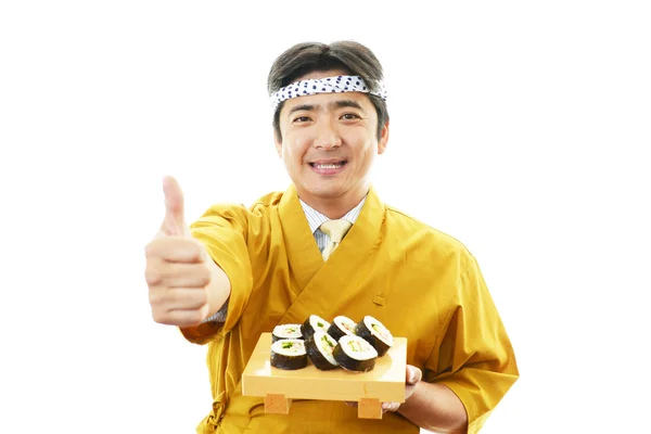 Portrait of an Asian cook — Stock Photo, Image