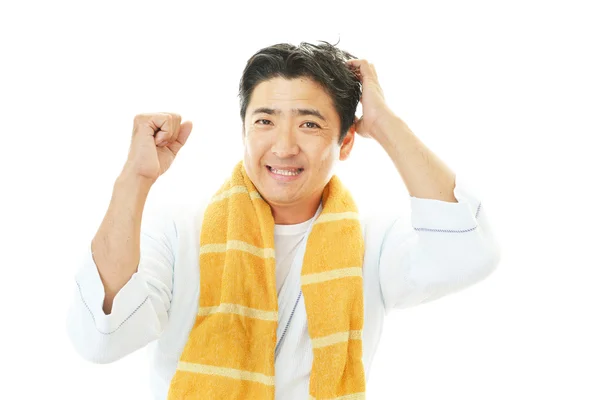 Sorrindo asiático homem — Fotografia de Stock