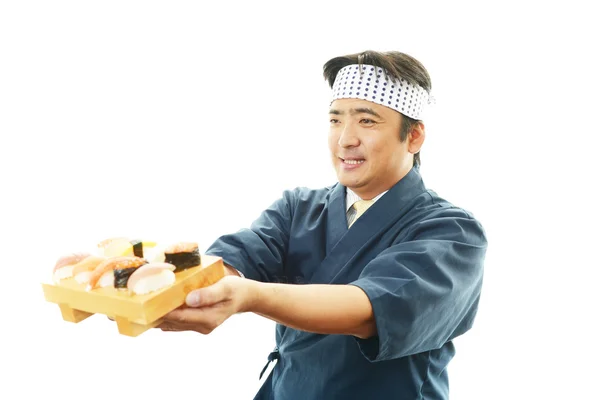 Portrait of an Asian cook — Stock Photo, Image