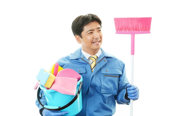 Janitorial cleaning service — Stock Photo, Image