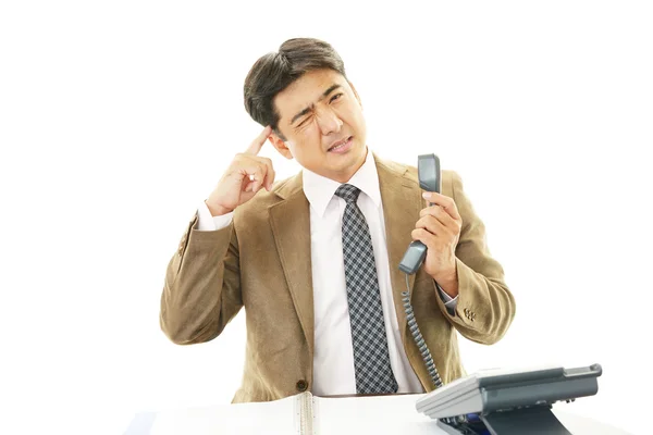 Frustrierter Geschäftsmann — Stockfoto