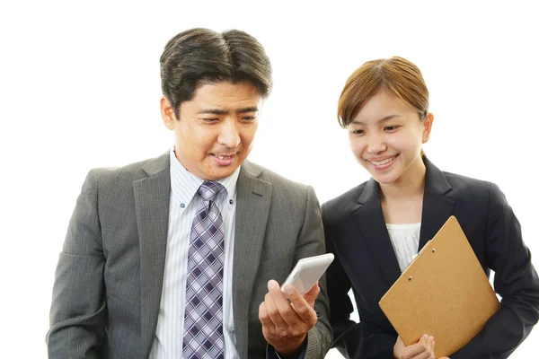 Asian office workers — Stock Photo, Image