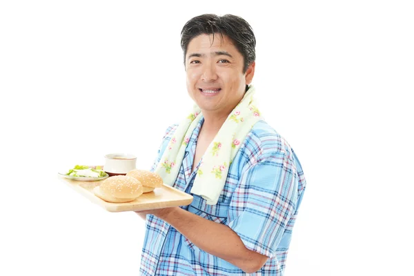 Smiling Asian man — Stock Photo, Image