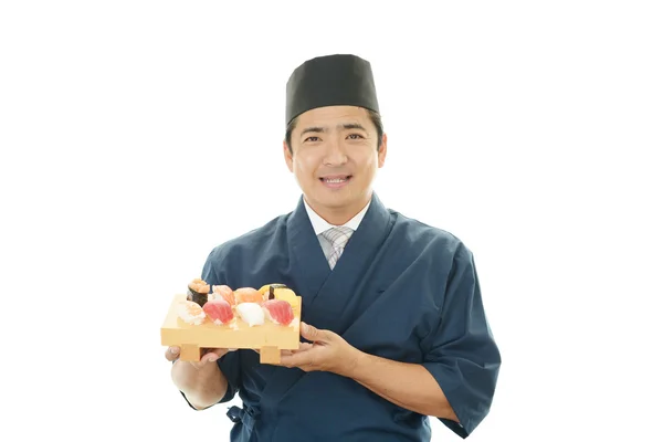 Portrait of an Asian cook — Stock Photo, Image